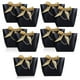 thumbnail image 2 of Bolsa de Regalo de 20 Piezas Con Asa Bolsa de Papel para Regalos de Fiesta Bolsa de Bocadillos Negras, 2 of 8