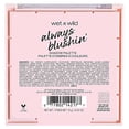 thumbnail image 3 of Wet n Wild - Paleta de sombras de ojos Always Blushin' | Acabados brillantes con purpurina mate Always Blushin', 3 of 3