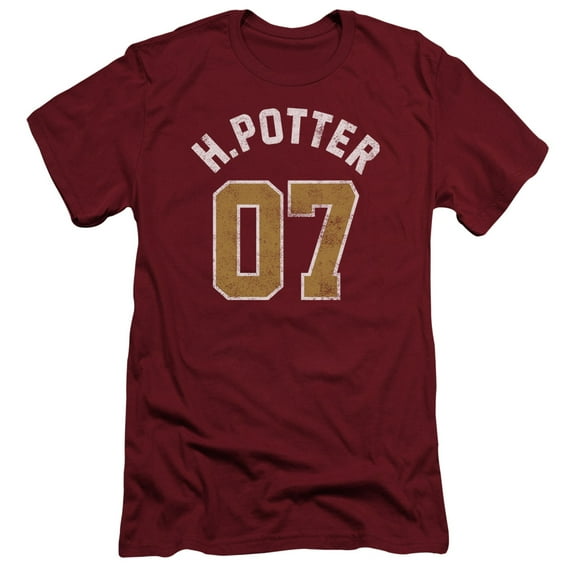 Harry Potter Potter Jersey S/S Adult 30/1 T-Shirt Cardinal