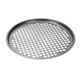 thumbnail image 1 of Molde para pizza con agujeros, redondo, para hornear, calentar, de acero al carbono, reutilizable, para servir pizzas. 33 cm, 1 of 9