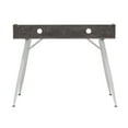 thumbnail image 4 of Studio Designs Woodford 45 Inch Wide Wood Home Office Table Desk w/ Shelf, Grey, 4 of 9