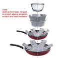 thumbnail image 4 of 15PCS Pot Protection Mats Heat Resistance Anti-slip Stacking Protection for Pans Pots and Bowls, 4 of 9