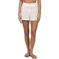 thumbnail image 1 of Hurley Lana Crochet Casual Walking Shorts para mujer marshmellow XL, 1 of 1