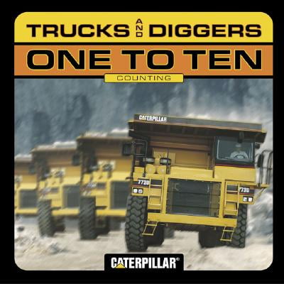 Trucks and Diggers One to Ten (Board book)