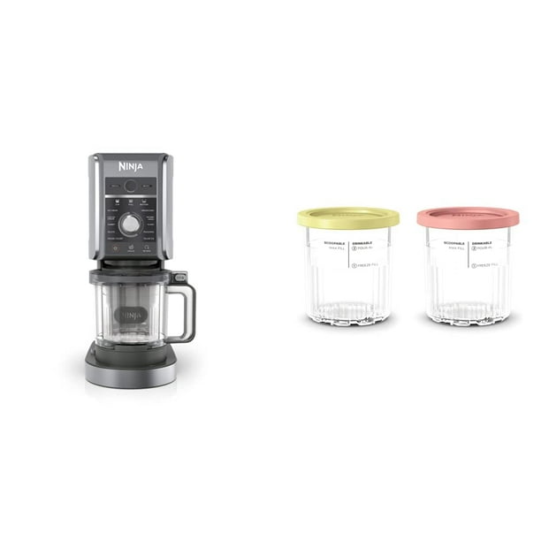 Máquina para hacer helados y golosinas congeladas Ninja NC501 CreamI Deluxe