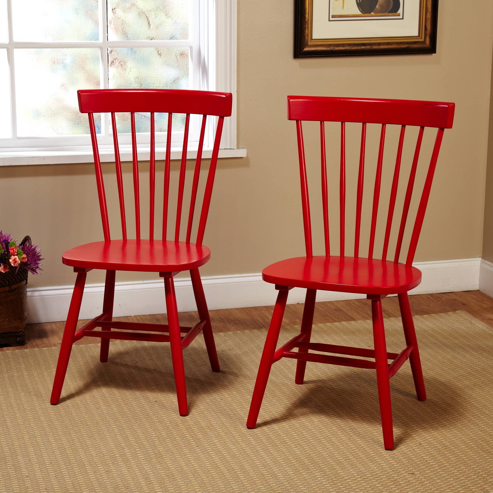 Venice 6-Piece Dining Set with bench, Multiple Colors
