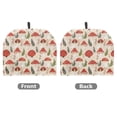thumbnail image 2 of HELLHERO Teapot Protective Easy to Clean Mushroom and Green Leaf Pattern Warming & Insulating for Women, 2 of 8