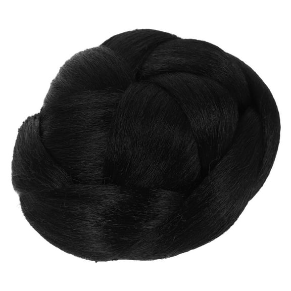 MIPCASE Fake Hair Pieces Braided Hair Bun Hairpiece Extension for Women Any Occasion 1Pack