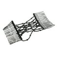 thumbnail image 3 of 2pcs Belleza cabellero Grueso Doble Clip Peines Fabricante de Bollos Accesorios para El Cabello para Niñas Jinwen Peine elástico de doble clip, 3 of 8