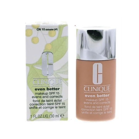 Clinique Even Better Makeup SPF15, No. CN10 Alabaster, 1 oz