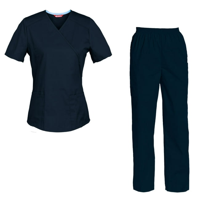 Ensemble de Sarraus pour Femmes Haut de Sarrau et Pantalon Ensemble de Sarraus