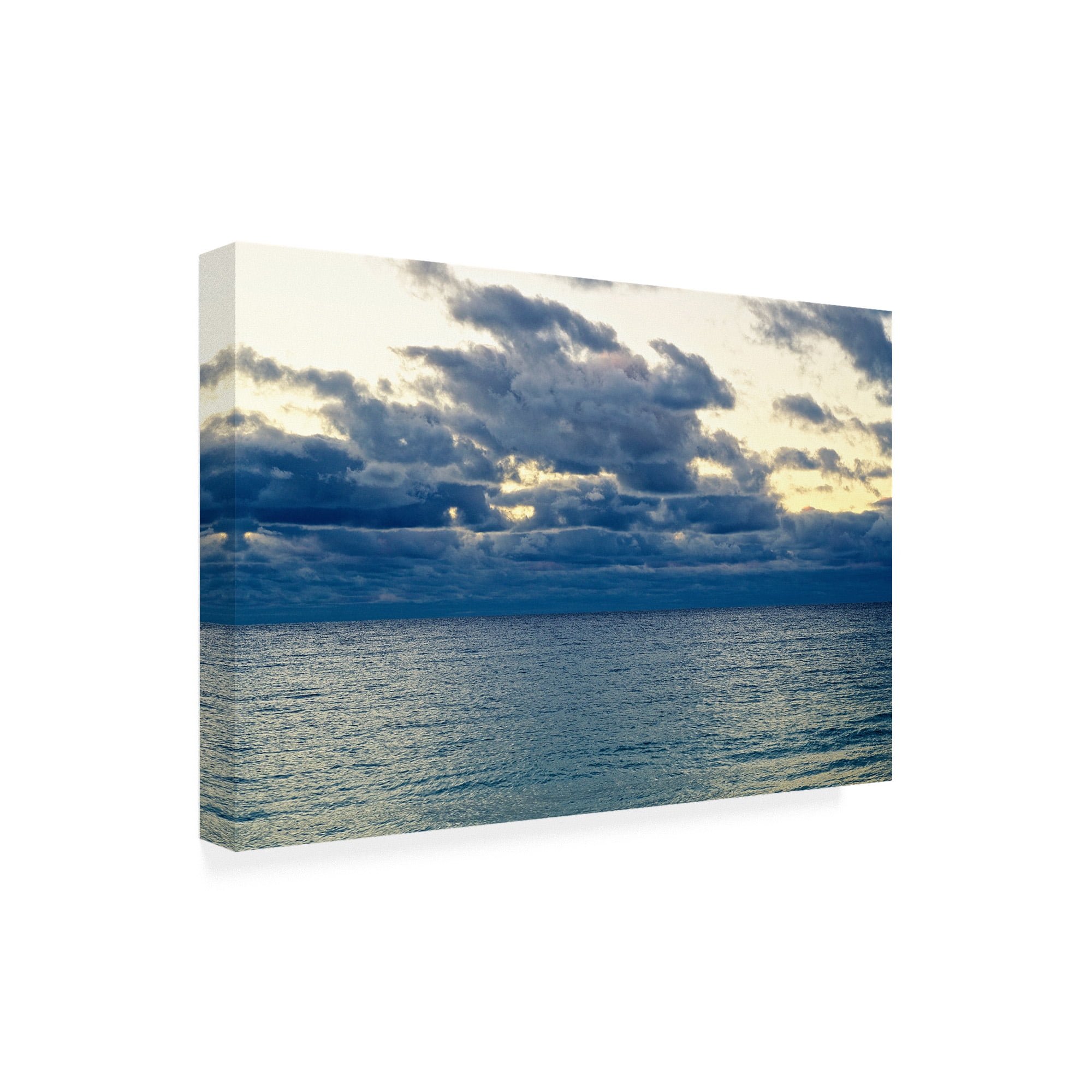Trademark Fine Art 'Indian Ocean Blues' Canvas Art by Deborah Loeb Bohre