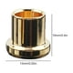 thumbnail image 4 of Enchufe Tapa Protección RCA Chapado en Oro Conector Fono Cortocircuito (Oro), 4 of 4