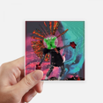 thumbnail image 1 of Dizzy And Fall Abstrat Art Sticker Square Waterproof Stickers Wallpaper Car Decal, 1 of 1