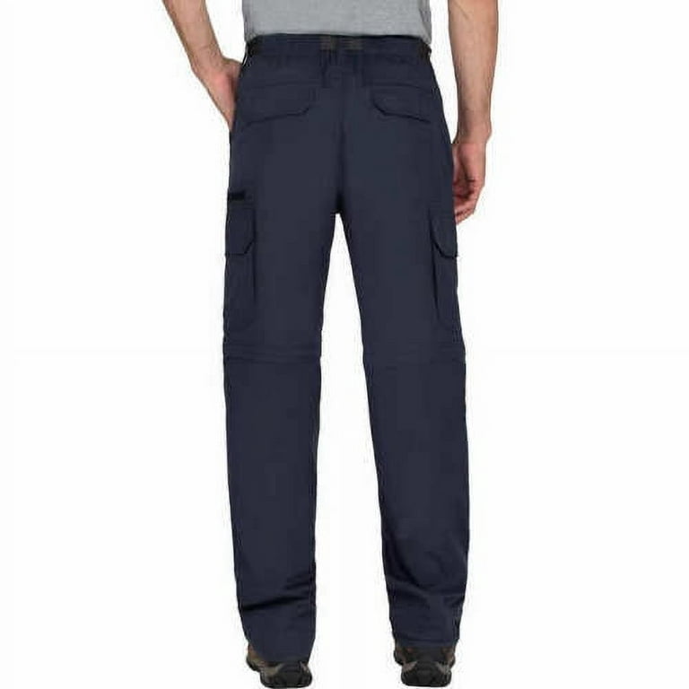 BC Clothing Men Lightweight Convertible Stretch Cargo Pants & Shorts