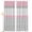 Gray Pink, variant on Sky Blue Grey Blackout Curtains for Bedroom/Living Room, Pinch Pleated Black Out Curtains, Chic Garden Floral Stripe Embroidery Design Room Darkening Window Drapes with Hooks 2 Panels, 59"x70"