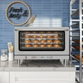 thumbnail image 4 of 32 in. Countertop Convection Oven, Holds Full Size Pans, 4 Racks and 3500W of Power, 240V in Stainless-Steel (KM-CTCO-44), 4 of 12