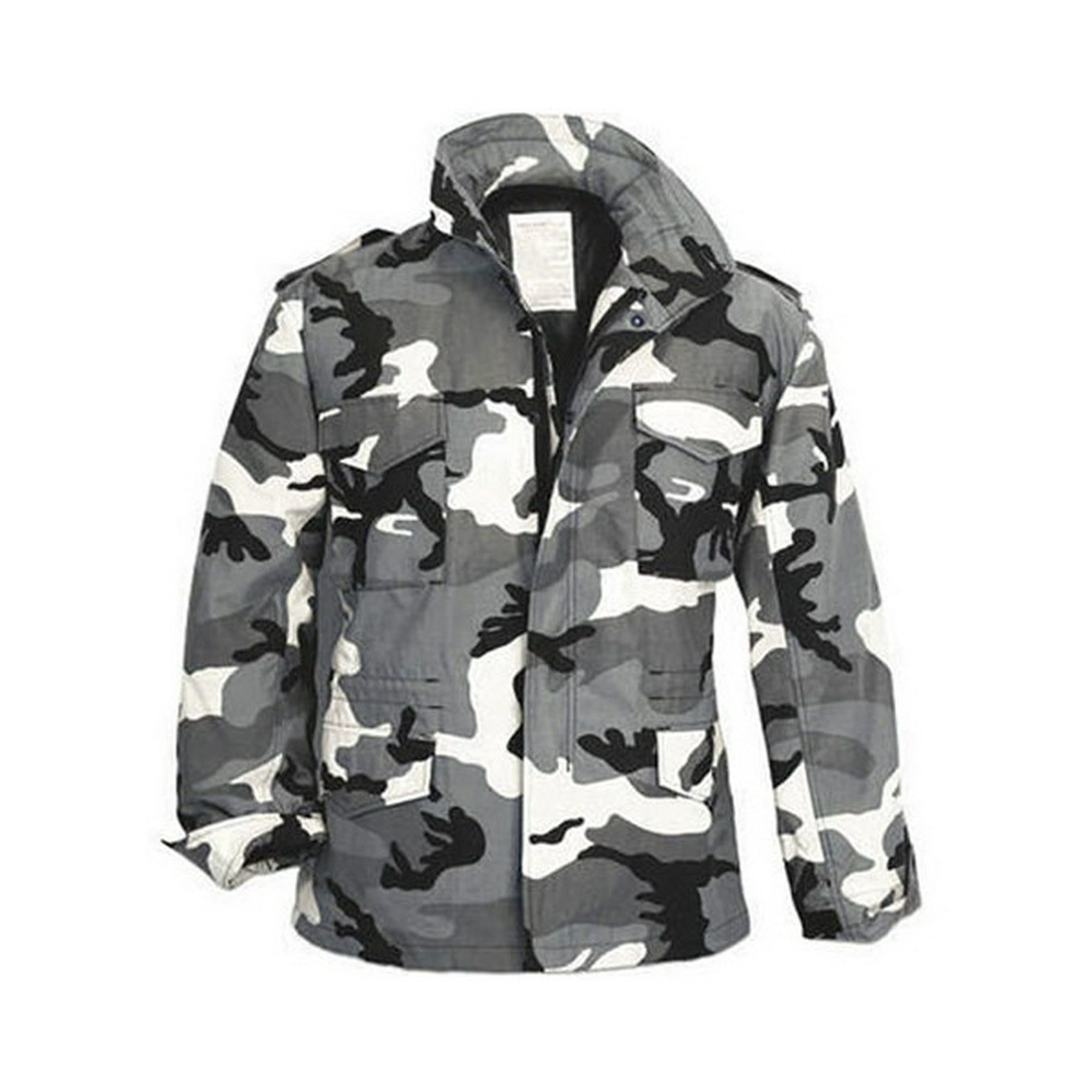 Rothco M-65 Camo Field Jacket City Camo, Large