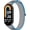 Blue, variant on Woven Band Fit for Xiaomi Smart Band 8/8 NFC/9/9 NFC, Nylon Fabric Breathable Replacement Watch Bands Wristbands Straps Bracelet Accessory for Xiaomi Smart Band 9 Men Women Gray
