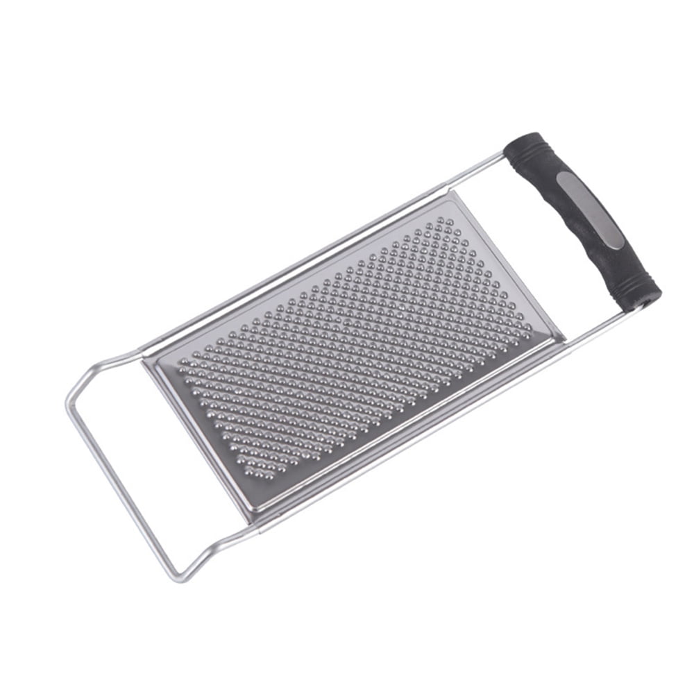 Stainless Steel No Skid Bottom Flat Grater Handheld Garlic Grater