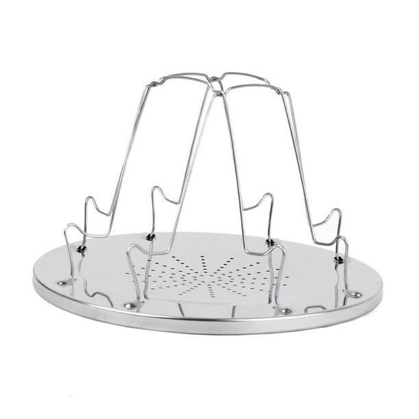 Estante para Acampar Bandeja para de 4 Rebanadas para Estufas de Gas de Campamento Cocina de Pesca Senderismo Al Mochilero Cola Cabañas Tostadora