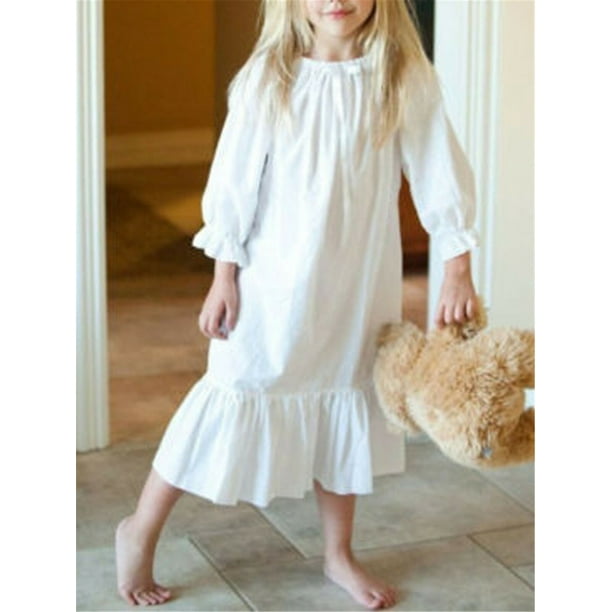 wsevypo Toddler Kids Baby Girl Princess Party 100 Cotton Long Sleeve