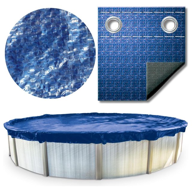 Swimline Hydrotools Supreme Guard Winter Cover, 18'x34' Above Ground Oval Pools