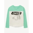 thumbnail image 4 of Justice Girls Long Sleeve Sports Tee, Sizes XS-XLP, 4 of 5