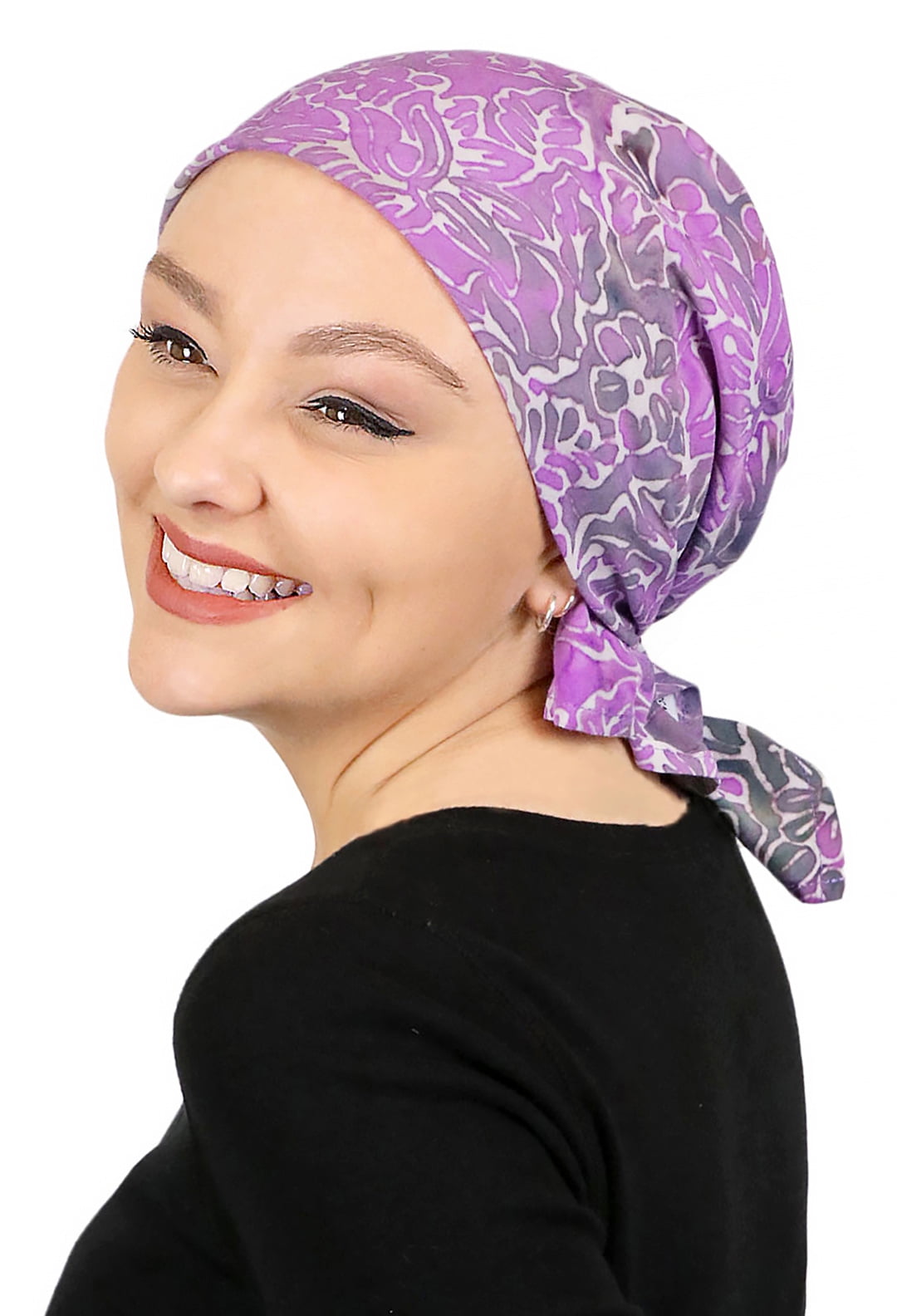 Bali Batik Head Scarf Chemo Scarves for Women Cancer Headwear 28