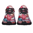 thumbnail image 5 of Gnome Couple Happy Valentine's Day Shoes Sneakers Black Size 5, 5 of 7