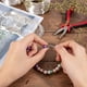 thumbnail image 5 of Alambre de plata con memoria de 500 bucles para abalorios, pulseras y brazaletes, ideal para la creación de bisutería DIY (calibre 23, 0,6 mm)., 5 of 9