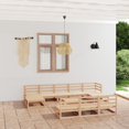 thumbnail image 1 of vidaXL 11 Piece Garden Lounge Set Solid Wood Pine, 1 of 4
