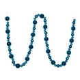 thumbnail image 1 of Vickerman N181712 9 ft. Turquoise Assorted Ball Garland, 1 of 1