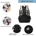 thumbnail image 4 of FORMRS Unisex School Backpack 17" Student Travel Bag with Laptop Compartment, Rainbow Stars Pattern, 4 of 7