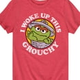 thumbnail image 3 of Sesame Street - Woke Up This Grouchy - Toddler and Youth Short Sleeve Graphic T-Shirt, 3 of 5
