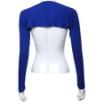 thumbnail image 4 of Womens Shawl Arm Sleeves Fabric Stretchy Comfortable Outdoor Coverup Tops, 4 of 5