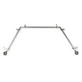 thumbnail image 4 of Central Design ABay-88-5 0.8125 in. Arabella Bay Window Curtain Rod with Side Rod Extends Upto 20 to 36 in. & Center Rod Extends Upto 38 to 72 in., Satin Nickel, 4 of 4