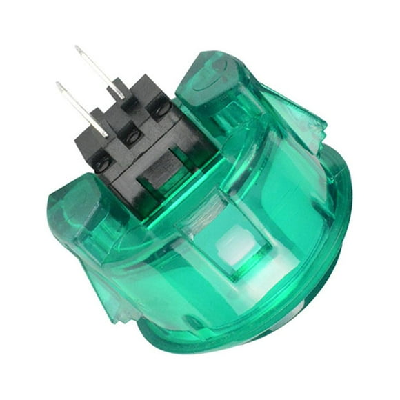 Seitruly Máquina de juego con botón pulsador, accesorios originales, consola, interruptor de frambuesa, reemplazo de gabinete de inicio, Videojuegos y accesorios Verde