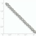 thumbnail image 2 of 14K White Gold Diamond Bracelet, 2 of 2