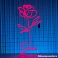 thumbnail image 4 of Glowneon Rose Flower Neon Sign, Flower Led Light, Flower Name Led Light, Flower Shop Signage, 4 of 5