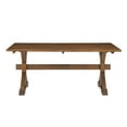 thumbnail image 4 of 71 Inch Dining Table, Walnut, Wood, Kitchen Cafe Bistro Hospitality Restaurant, Modern Contemporary HB35849, 4 of 10
