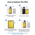 thumbnail image 5 of True HEPA Replacement Filter, Compatible A5 Air Purifier, 5 of 6
