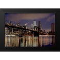 thumbnail image 2 of Blaustein, Alan 18x13 Black Modern Framed Museum Art Print Titled - Brooklyn Bridge at Dawn, 2 of 5