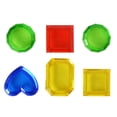 thumbnail image 1 of H Pool Diving Training Toy Set 6 Piece Underwater Sinking Swim Skill Development Bath Time Fun Colorful Aquatic Play Kids Activity 0.08 Lb, 1 of 2