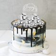 thumbnail image 4 of 21 Piezas De Decoración Para Cupcakes Con Bola De Discoteca, Decoración Para Tarta De Feliz Cumpleaños, Decoración Para Tartas Con Bola De Discoteca De Los Años 70, Selecciones De Tartas Con Tema De D, 4 of 5