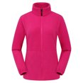 thumbnail image 2 of Yeaiivve Polar Fleece Jackets for Women Full Zip Running Athletic Jacket Lightweight Gym Sports Jacket with Pockets Hot Pink XL, 2 of 7