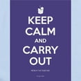 thumbnail image 2 of CafePress - Keep Calm And Carry Out Body Suit - Baby Light Bodysuit, Size Newborn - 24 Months, 2 of 4