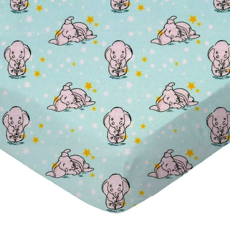 SheetWorld Fitted 100% Cotton Percale Play Yard Sheet Fits BabyBjorn Travel Crib Light 24 x 42, Dumbo Aqua