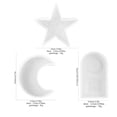 thumbnail image 3 of Multipurpose Sturdy Silicone Star Holders Mould Set Portable for Resin Plasters Craft Supplies Assorted Size, 3 of 8