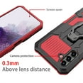 thumbnail image 3 of ELEHOLD Armor Case for Samsung Galaxy A54 5G,Rugged Hybrid Full Body Protective Case Hidden Kickstand  Magnetic Car Mount Anti-Scratch Shockproof Case,Red, 3 of 7
